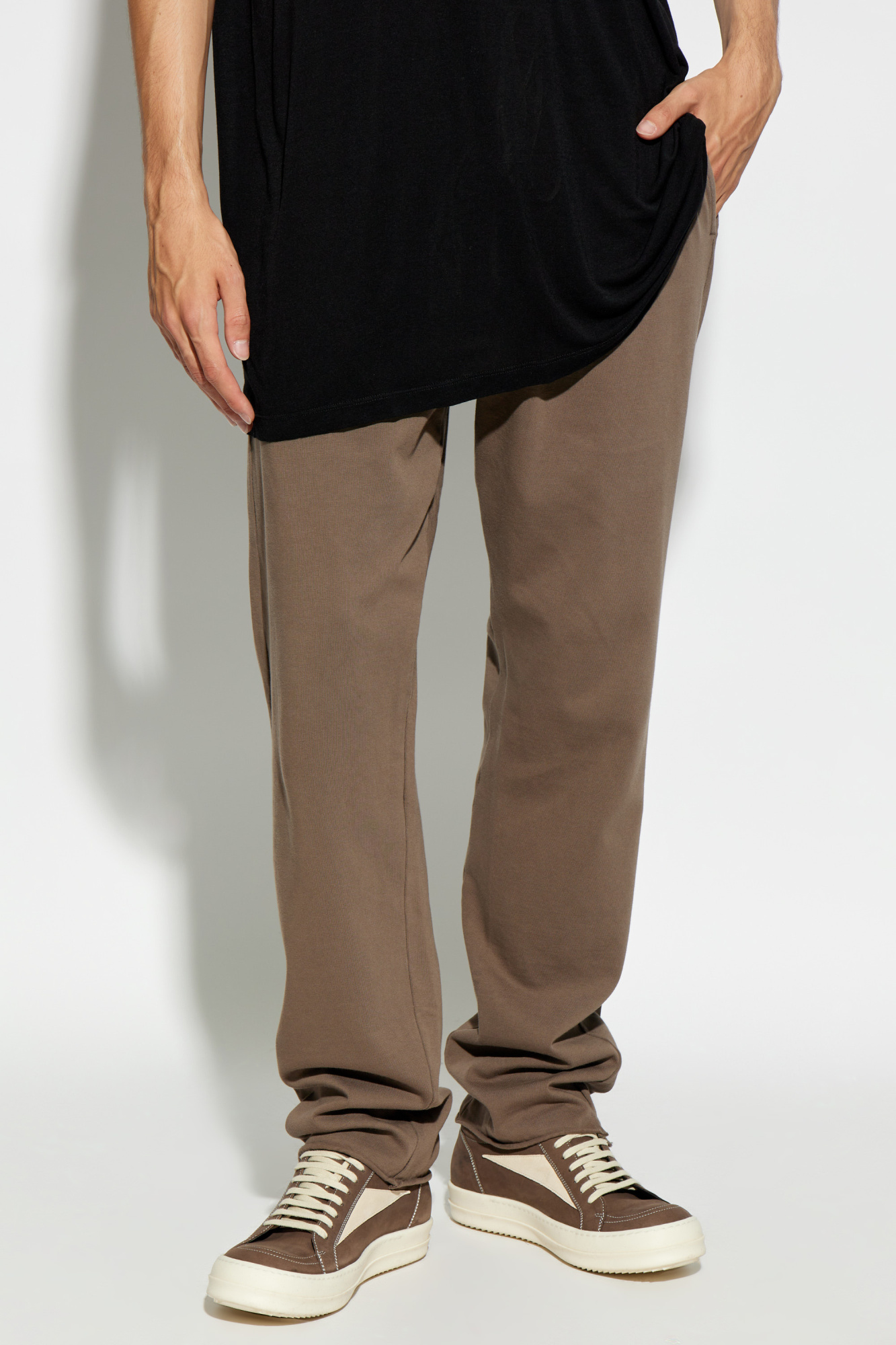 RICK OWENS 19AW SIDE-STRIPE SWEATPANTS サイドストライプ